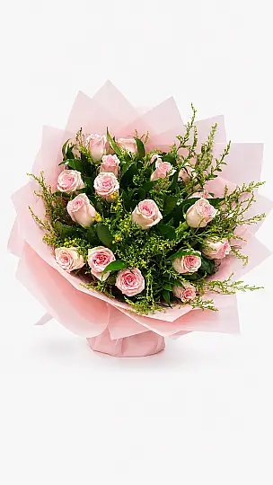 Pembe Gül Buketi